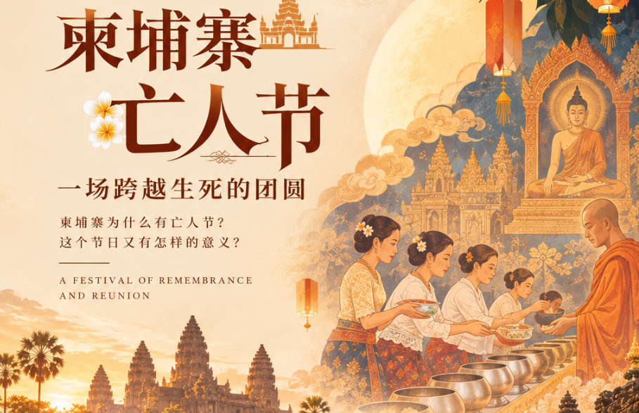 柬埔寨亡人节：15天的善恶轮回与人间温情