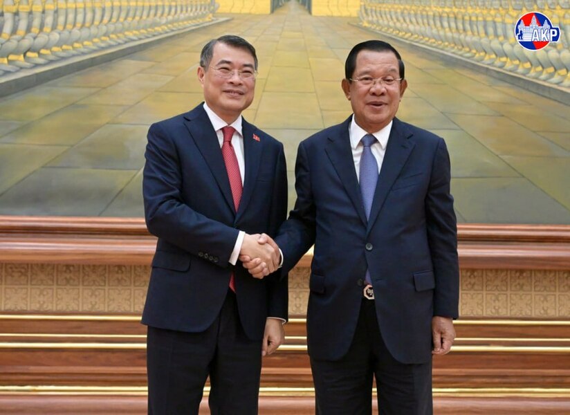 柬埔寨参议院主席洪森会见越南总理黎明兴 聚力推动柬越贸易投资提质增量