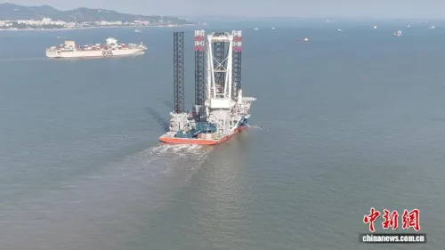 福建漳州大型海工设备出口新加坡