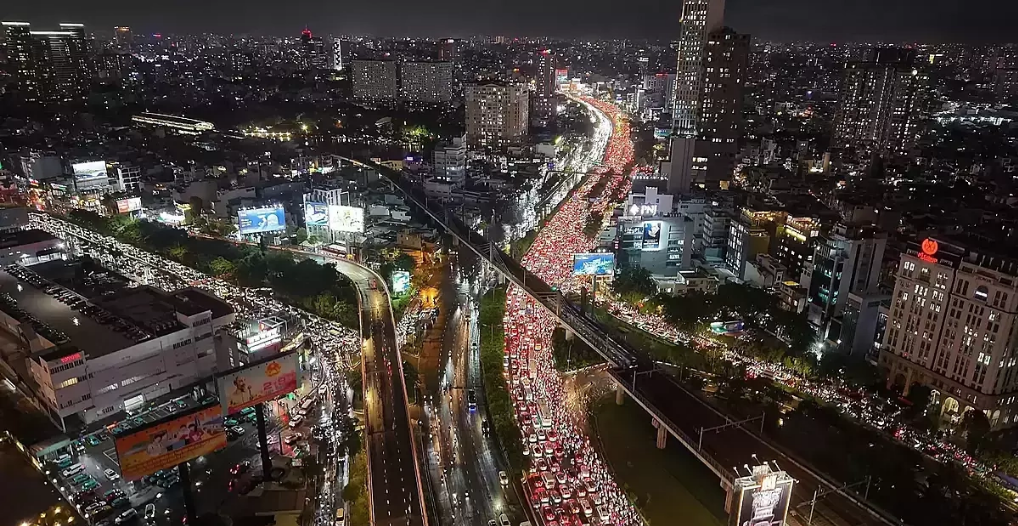 越南最大城市胡志明市计划2030年前消除28个交通瓶颈