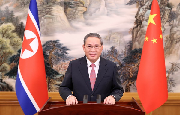 中朝新鸭绿江大桥举行开通仪式 中国总理李强和朝鲜总理朴泰成发表视频致辞