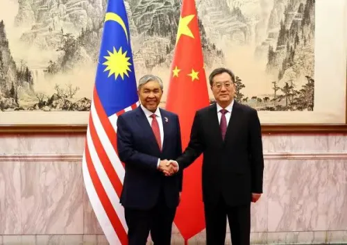 马来西亚第一副总理扎希德会见中国副总理丁薛祥 聚焦职教培训与共建 “一带一路” 合作