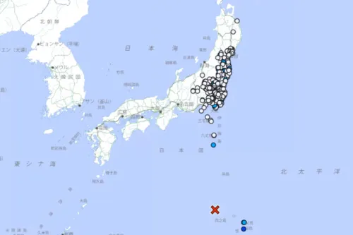 日本小笠原群岛西部海域发生7.0级地震