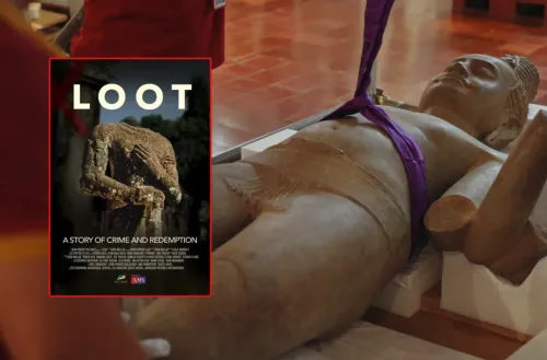 讲述高棉文物遭盗掘流失海外及追索历程 柬埔寨纪录片《LOOT》上映受关注