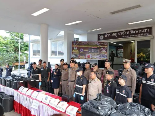 泰国警方查获1000万粒逾1.2吨冰毒片剂 正追查毒品来源和涉案人员