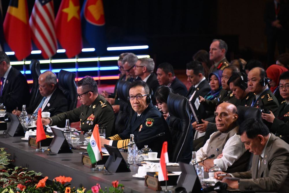 中国国防部长罕见缺席东盟防长扩大会 中国驻菲律宾使馆武官代表出席