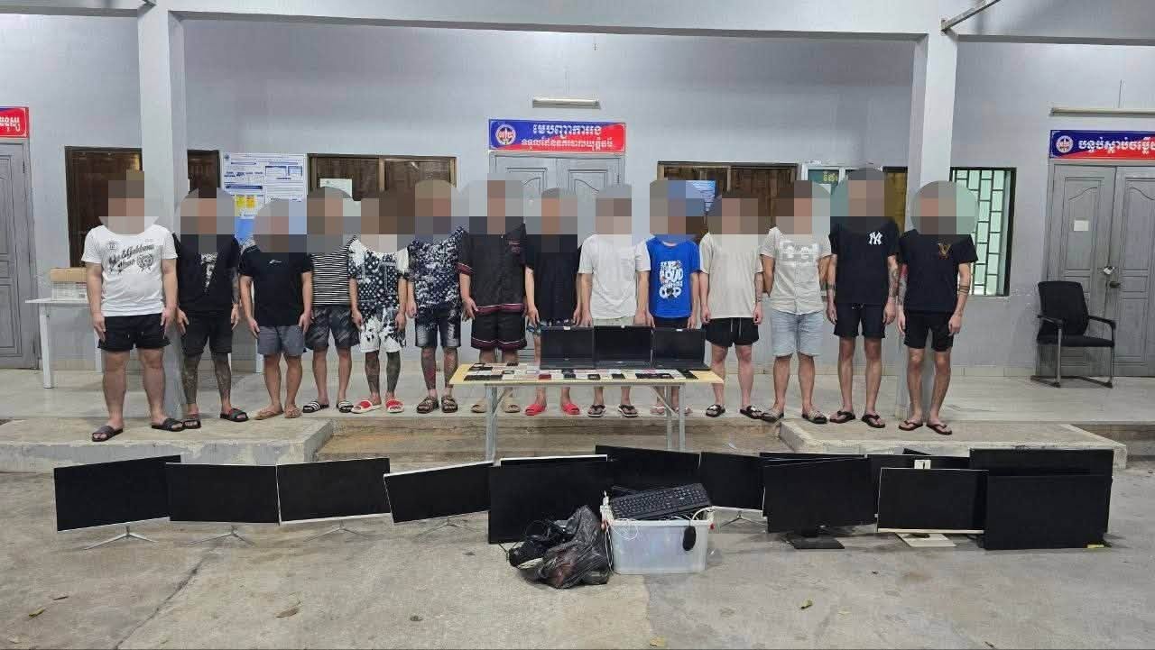 柬埔寨西哈努克省警方捣毁两处网络诈骗窝点 逮捕29名犯罪嫌疑人 来自柬中越三国