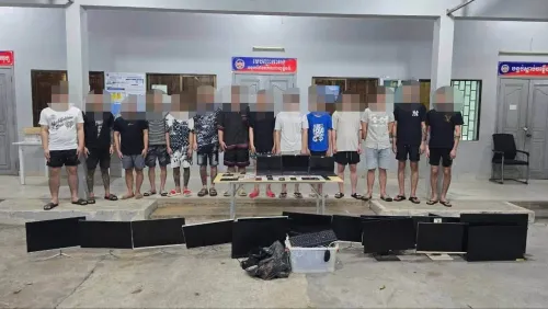 柬埔寨西哈努克省警方捣毁两处网络诈骗窝点 逮捕29名犯罪嫌疑人 来自柬中越三国