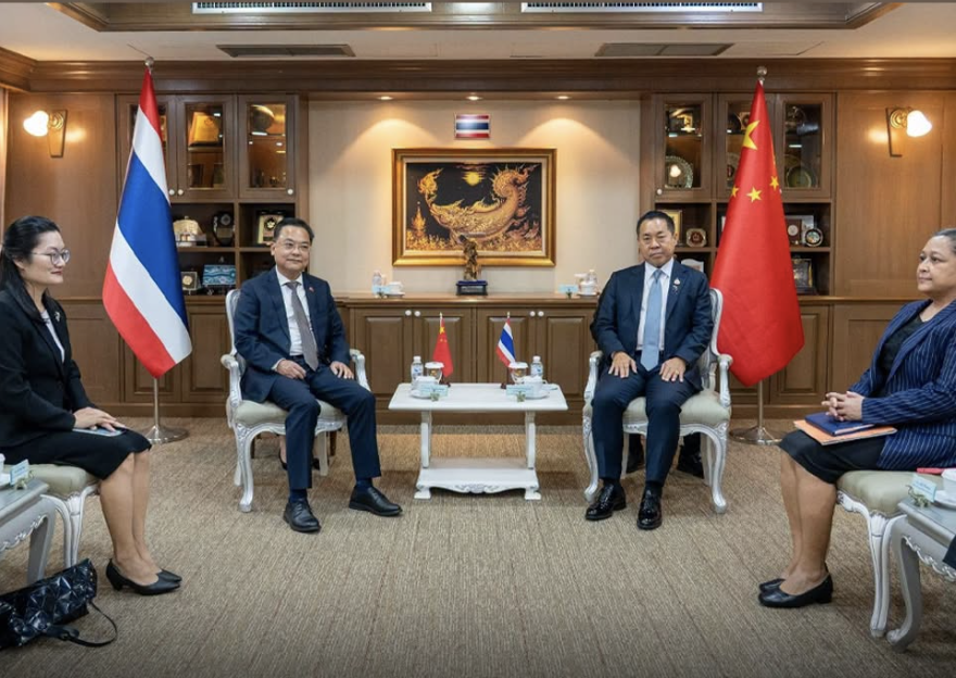 中国驻泰大使会见泰国国家安全委员会秘书长 双方将深化合作打击跨国犯罪