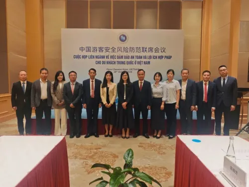 中国驻越南使馆与越方举行中国游客安全风险防范联席会议