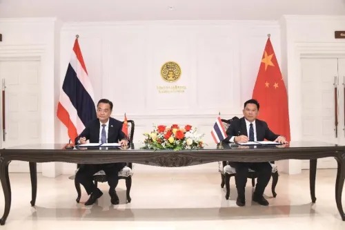 中国驻泰国大使同泰国司法部次长签署2026年澜湄合作专项基金项目谅解备忘录